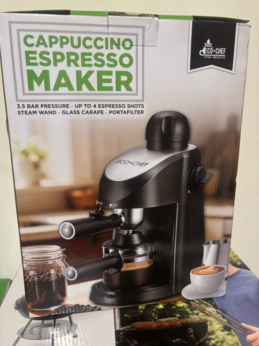 BRAND NEW ECO-CHEIF ESPRESSO /CAPPUCCINO MAKER